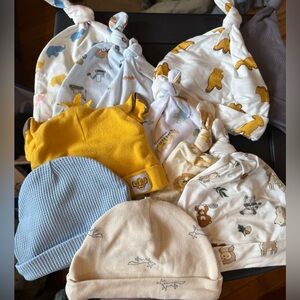 Various baby boy hats